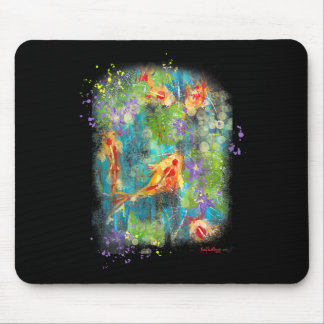Mousepad Pintura|Pintura De Peixe Koi Zen Afaste Japonês