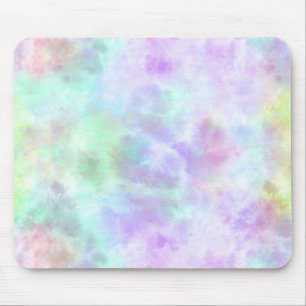 Mousepad Pintura por Aquarela do Pastel Rainbow Tie-Dye