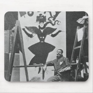 Mousepad Pintura résistente de Dudley um poster