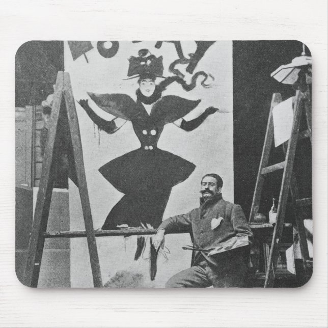 Mousepad Pintura résistente de Dudley um poster (Frente)