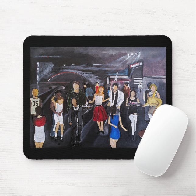Mousepad Pintura Sem Controle por Alfred Fox (Com mouse)