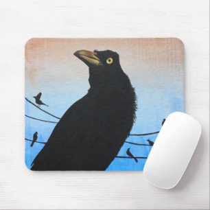 Mousepad Pintura sobre a vida selvagem do Pássaro Austin T