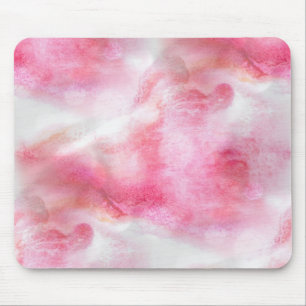 Mousepad pintura vanguardista vermelha da mão do fundo da