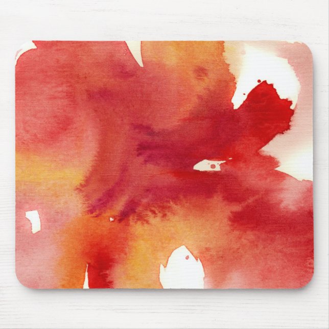 Mousepad Pinturas abstratas da aguarela (Frente)