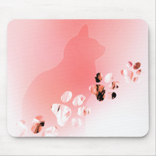 Mousepad Pinturas de Gato, Cachorro, Cachorro para Pet-Love