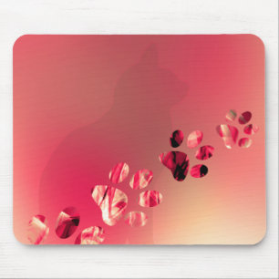 Mousepad Pinturas de Gato, Cachorro, Cachorro para Pet-Love