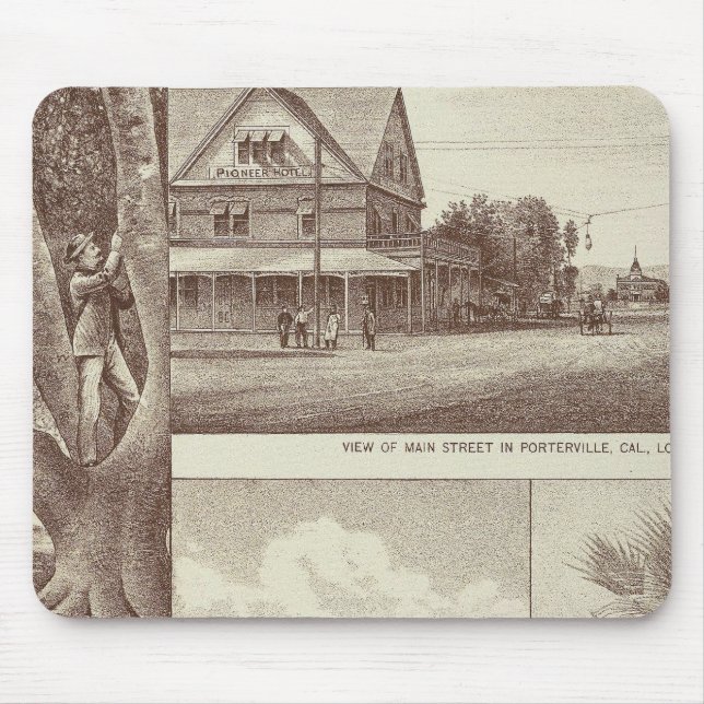 Mousepad Pioneer Land Co tract, Porterville (Frente)