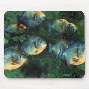 Mousepad Piranha espelhado