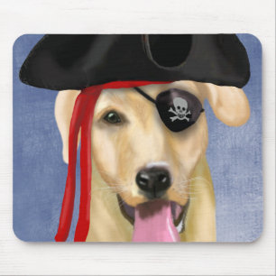 Mousepad Pirata Amarela