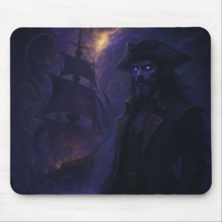 Mousepad Pirata Astral na Luz da Ametista