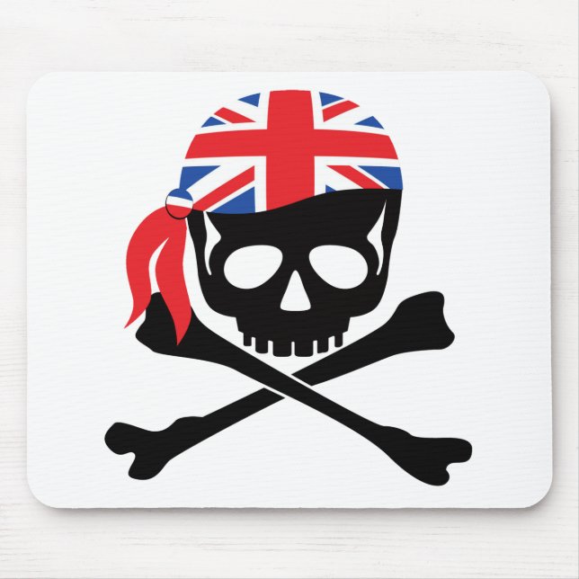 Mousepad Pirata Britânica (Frente)