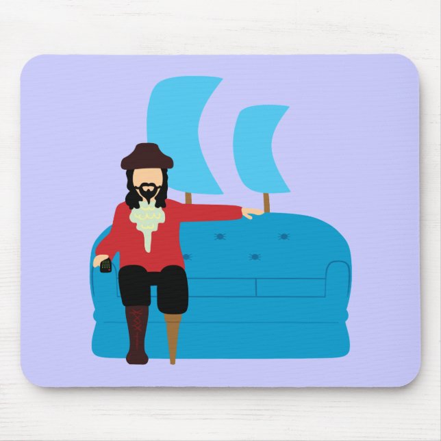 Mousepad Pirata de Sofa (Frente)