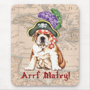 Mousepad Pirata do buldogue