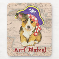 Pirata do Corgi de Galês do Pembroke