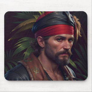 Mousepad Pirata Red Banda Tropical