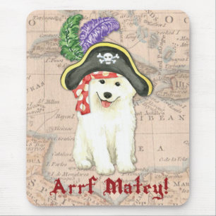 Mousepad Pirata Samoyed