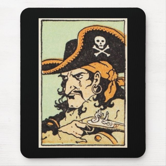 Mousepad Pirata Vintage (Frente)