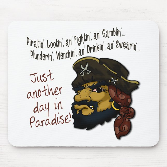 Mousepad Piratas! (Frente)