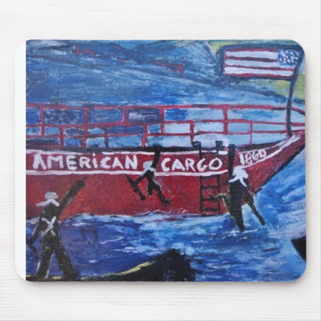 MOUSEPAD PIRATAS CARGA AMERICANA (Frente)
