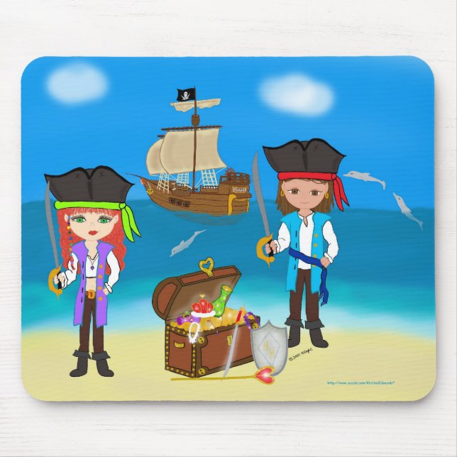 Mousepad Piratas do sertão (Frente)