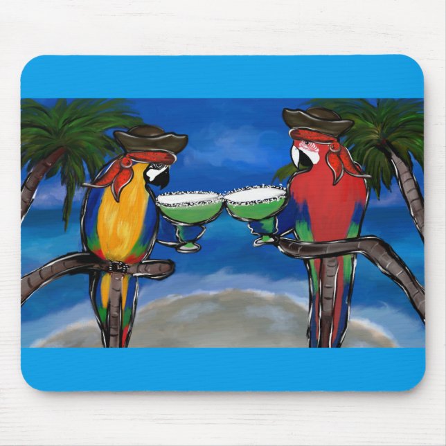Mousepad Piratas Papagaio (Frente)