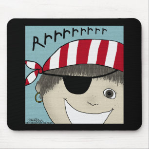 Mousepad Pirate Boy Rrrrrr