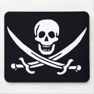 Mousepad Pirate Flag Jack Rackham