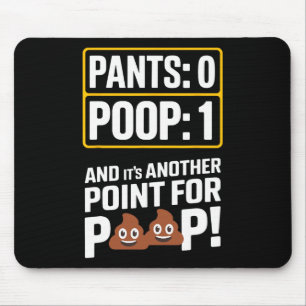 Mousepad Piropo de Cocô Humor de Banheiro Piada de Fezes Ca