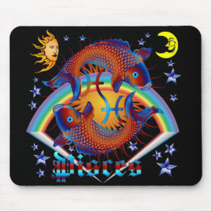 Mousepad Pisces-Zodiac-V-1