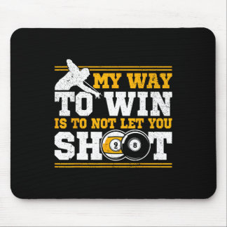 Mousepad Piscina Billiards E Homens Vencedores De 8 Ll