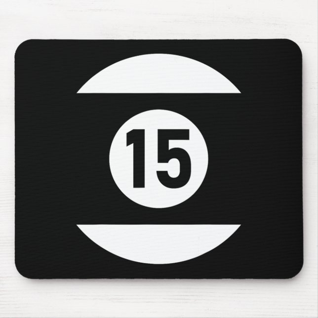 Mousepad Piscina Ll 15 Billiards Correspondentes Dão Fácil  (Frente)