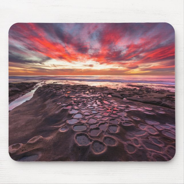 Mousepad Piscinas de maré em La Jolla, CA (Frente)