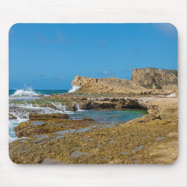 Mousepad Piscinas Tidal e Rock Ledges de Punta Las Tunas (Frente)