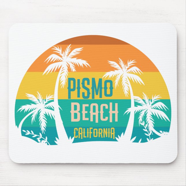 Mousepad Pismo Beach Retro (Frente)