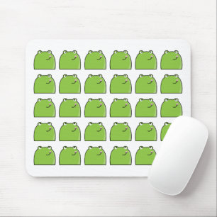 Mousepad Piso de Rato com Design de Rã Verde Excêntrico