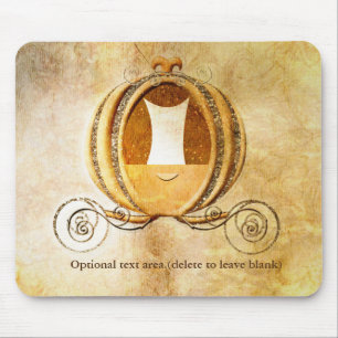 Mousepad Piso de Rato Princesa Carruagem da Cinderela Vinta
