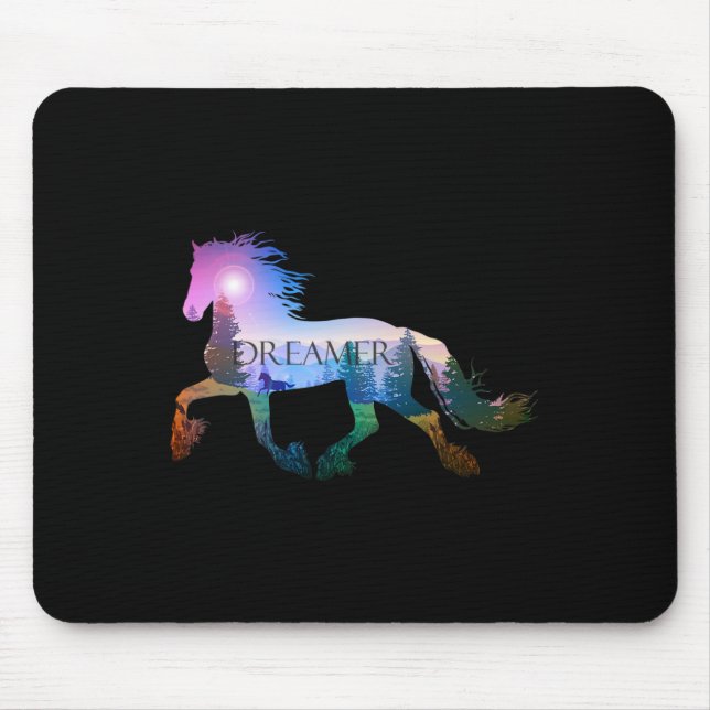 Mousepad Pista de Cavalo Andando de Cavalo (Frente)