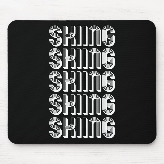 Mousepad Pista de esqui 1 (Frente)