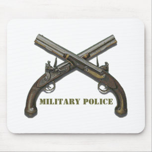 Mousepad Pistolas cruzadas da polícia militar