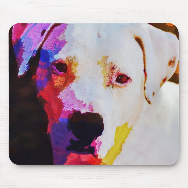 Mousepad Pit Bull Dog Art Pad (Frente)