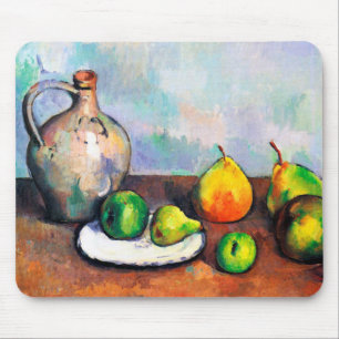 Mousepad Pitcher e Fruta, Paul Cezanne