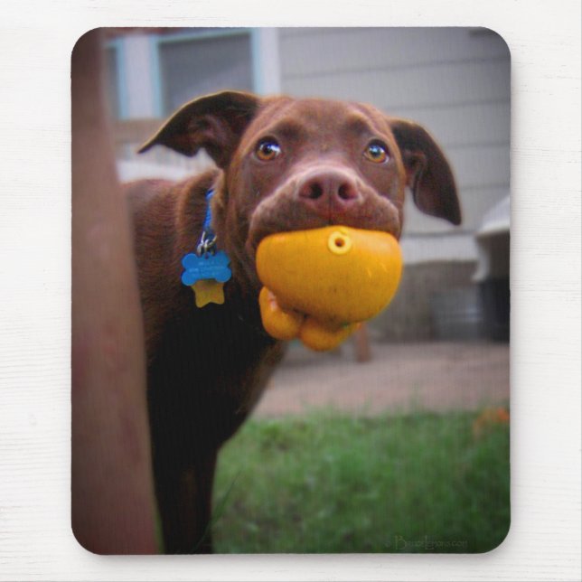 Mousepad Pito de chocolate com rolha (Frente)