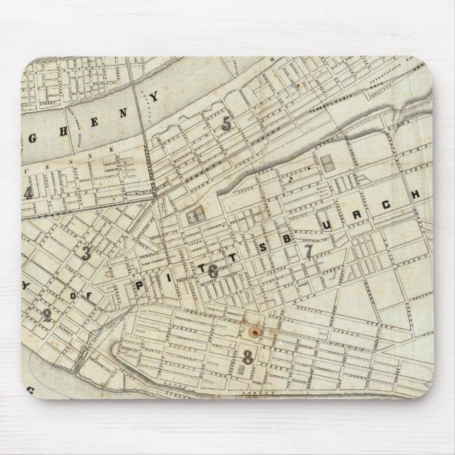 Mousepad Pittsburgh (Pensilvânia) (Frente)