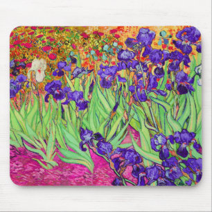 Mousepad PixDezines van gogh iris/rua. réplica
