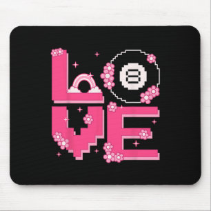 Mousepad Pixel Art Retro 60s Estilo 70s Hippie Outfit Love 
