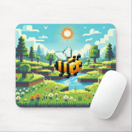 Mousepad Pixel Buzz: A Aventura do Prado Ensolarado