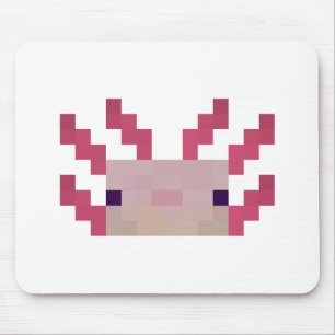 Mousepad pixel mínimo Axolotl