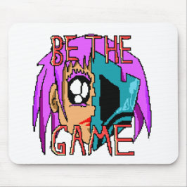 Mousepad Pixel Rebel Zoe - 8-Bit Character Art