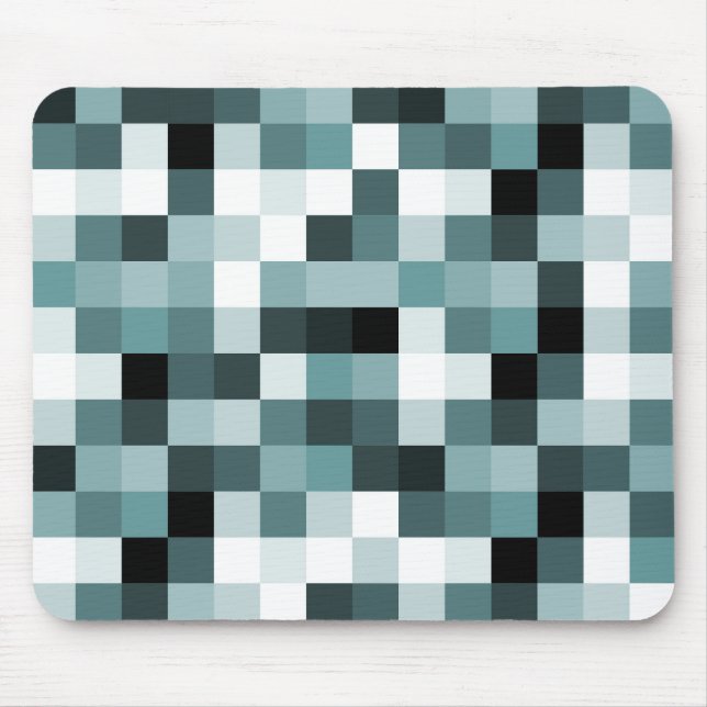 Mousepad Pixels 060614 (01) - Blue Green Toned (Frente)
