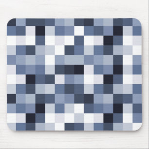 Mousepad Pixels 060614 (01) - Blue Toned